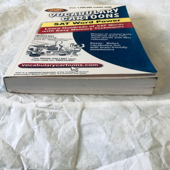 SAT Word Power Vocabulary Cartoons paperback - Picture 6 of 8